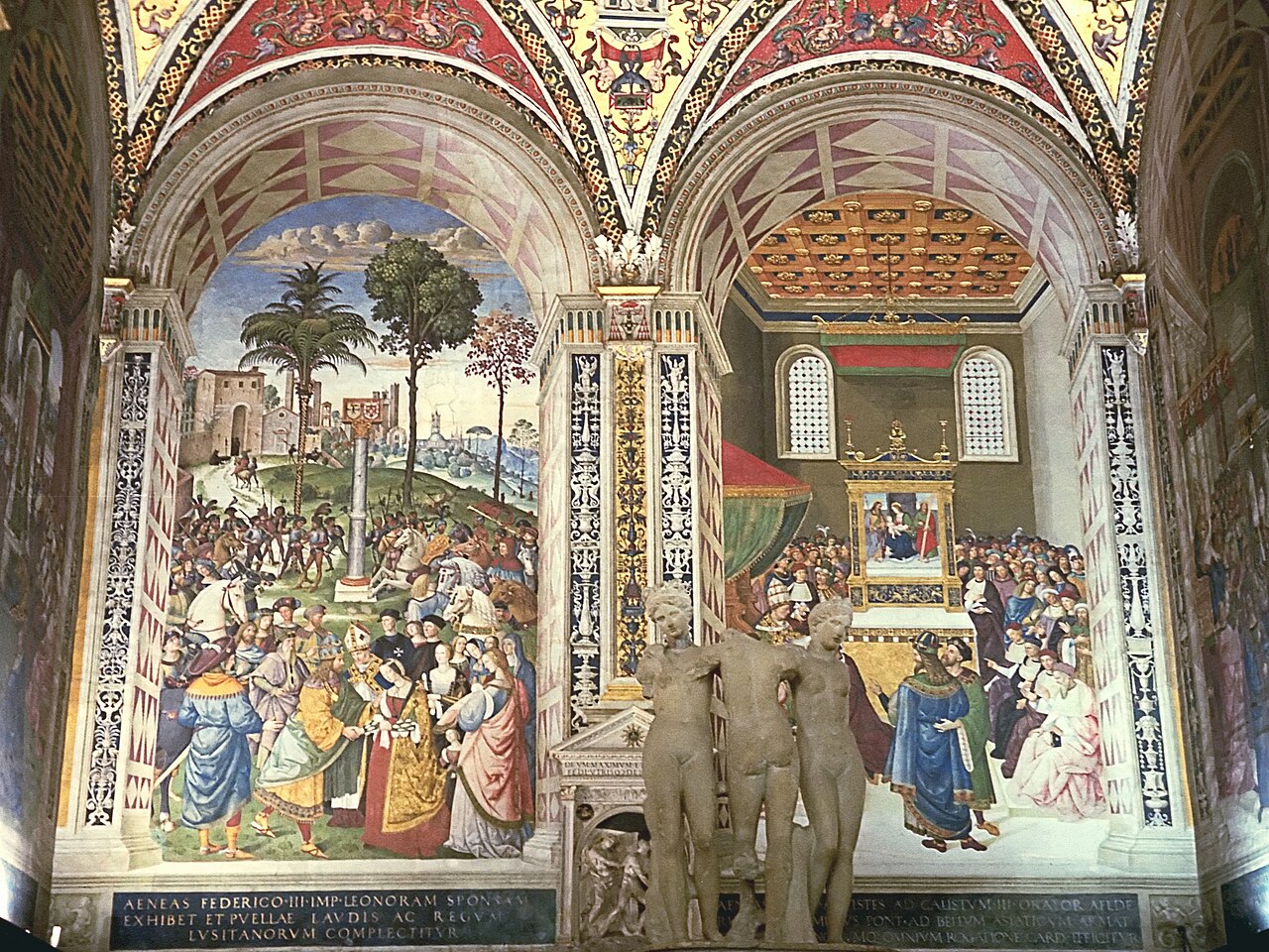 Duomo i Libreria Piccolomini