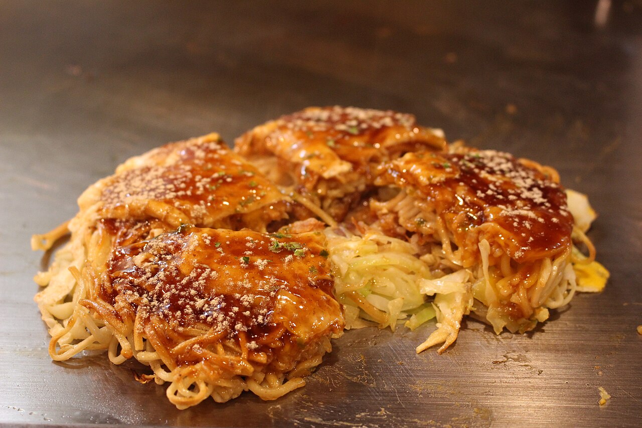 Okonomiyaki w mieście