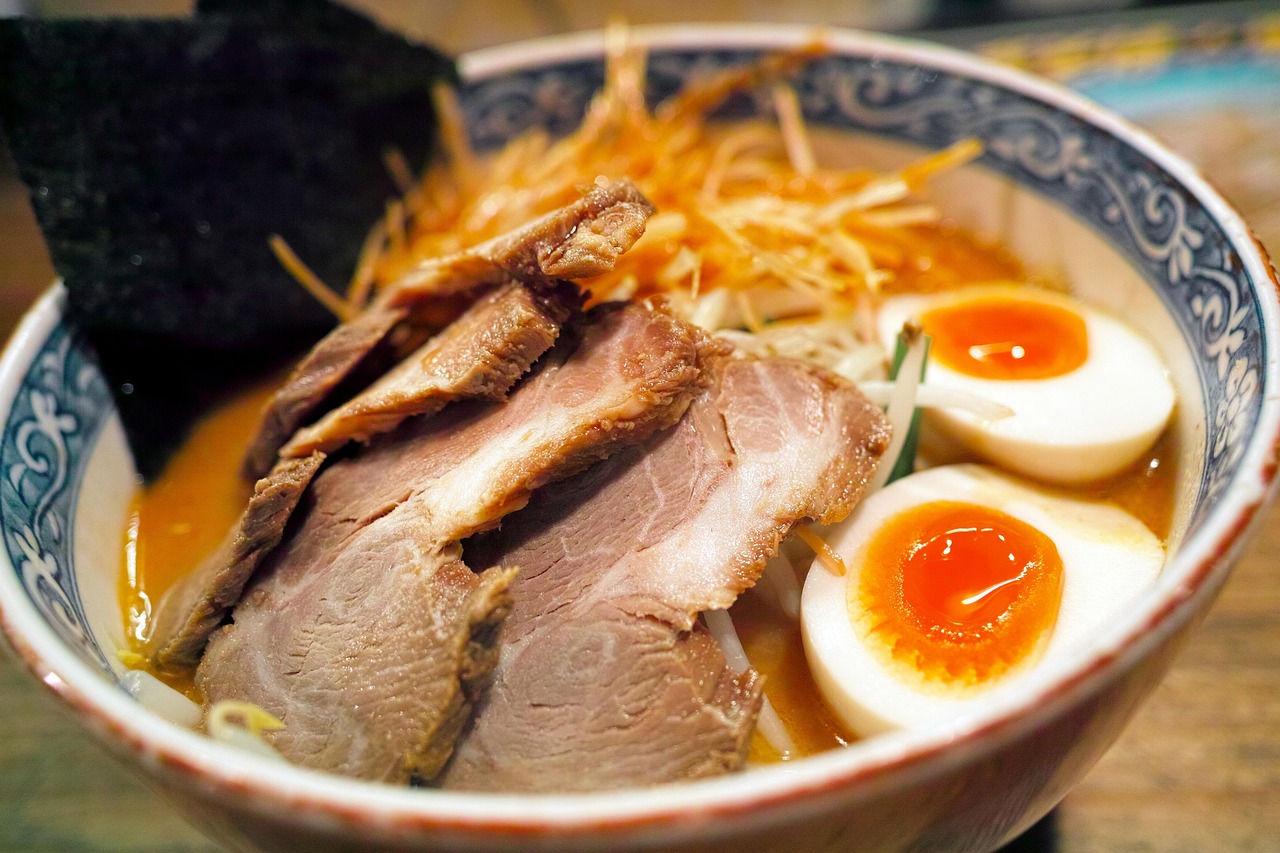 Ramen miso i Tanukikoji