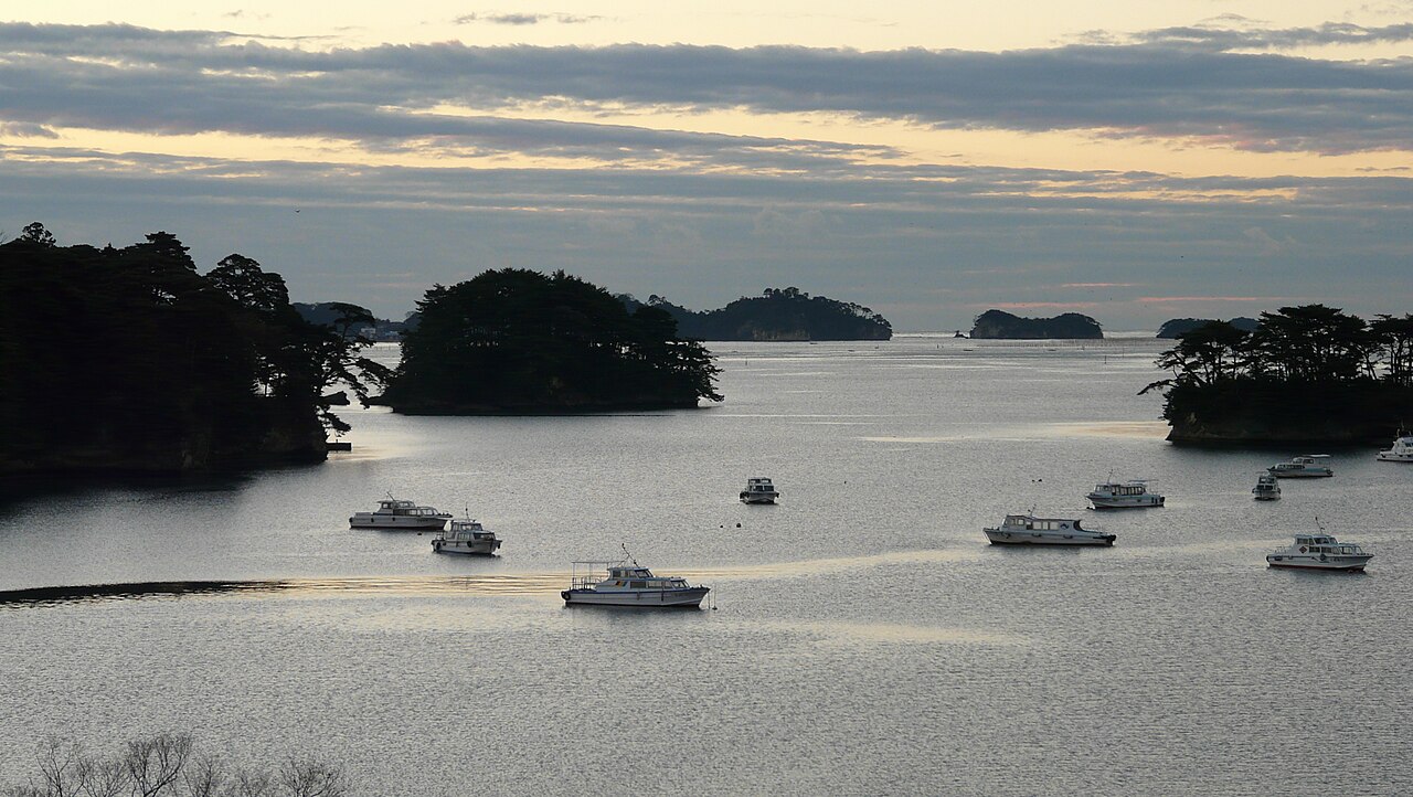 Rejs po zatoce Matsushima
