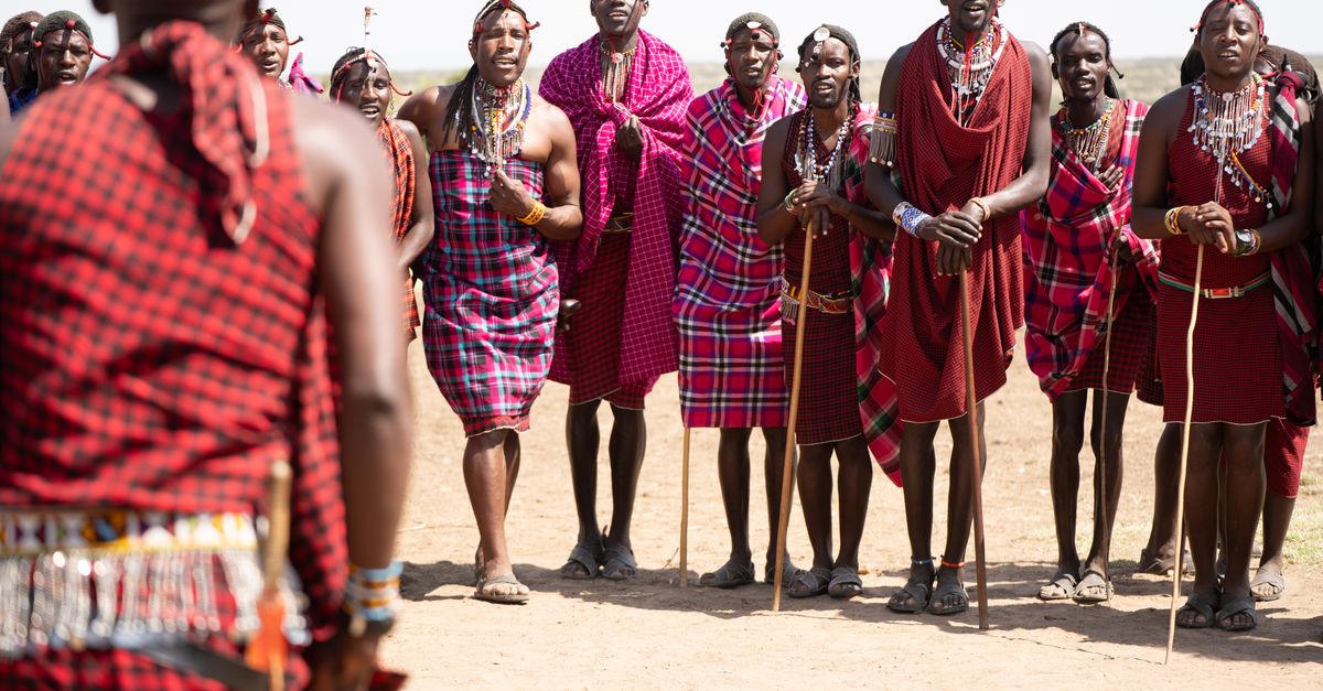 Wizyta w wiosce Maasai