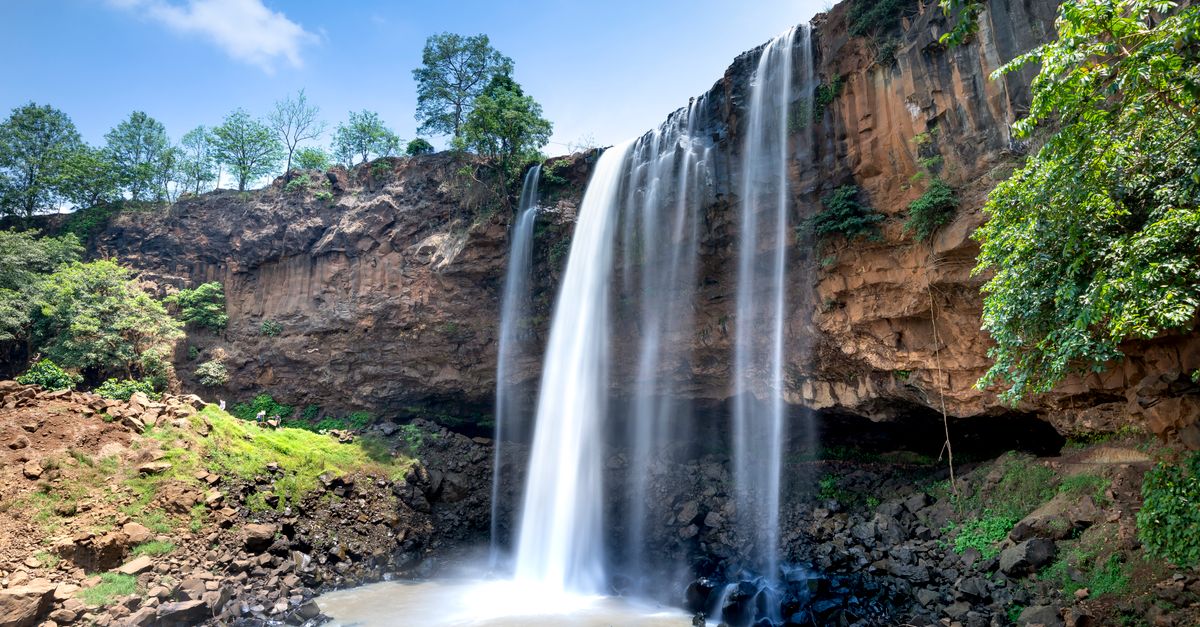 Lugard Falls u wodospadów