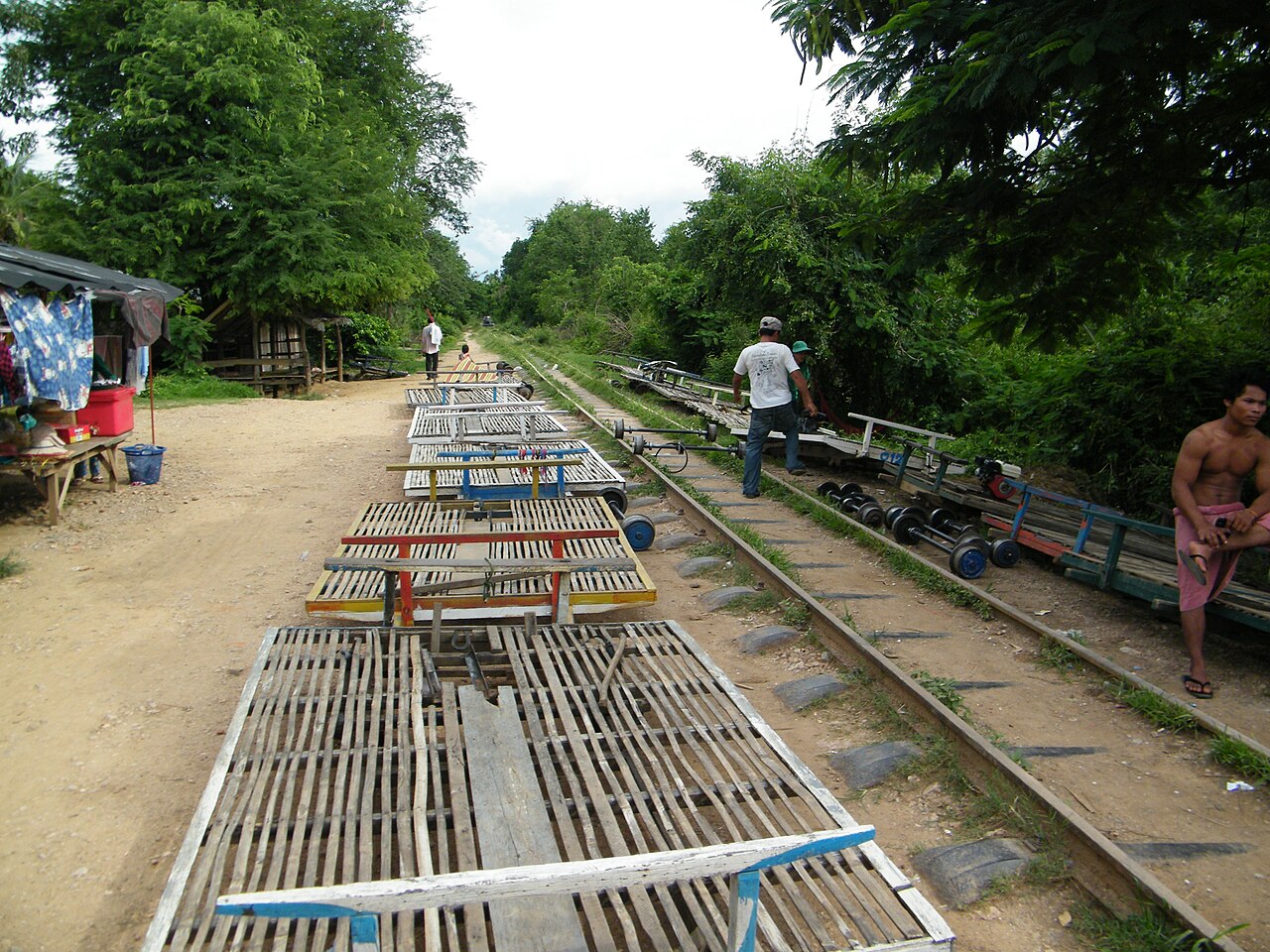 Bambusowa kolejka (norry)