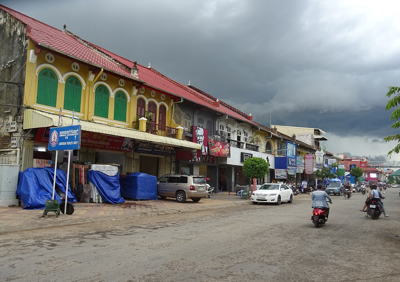 Kolonialna starówka Battambang
