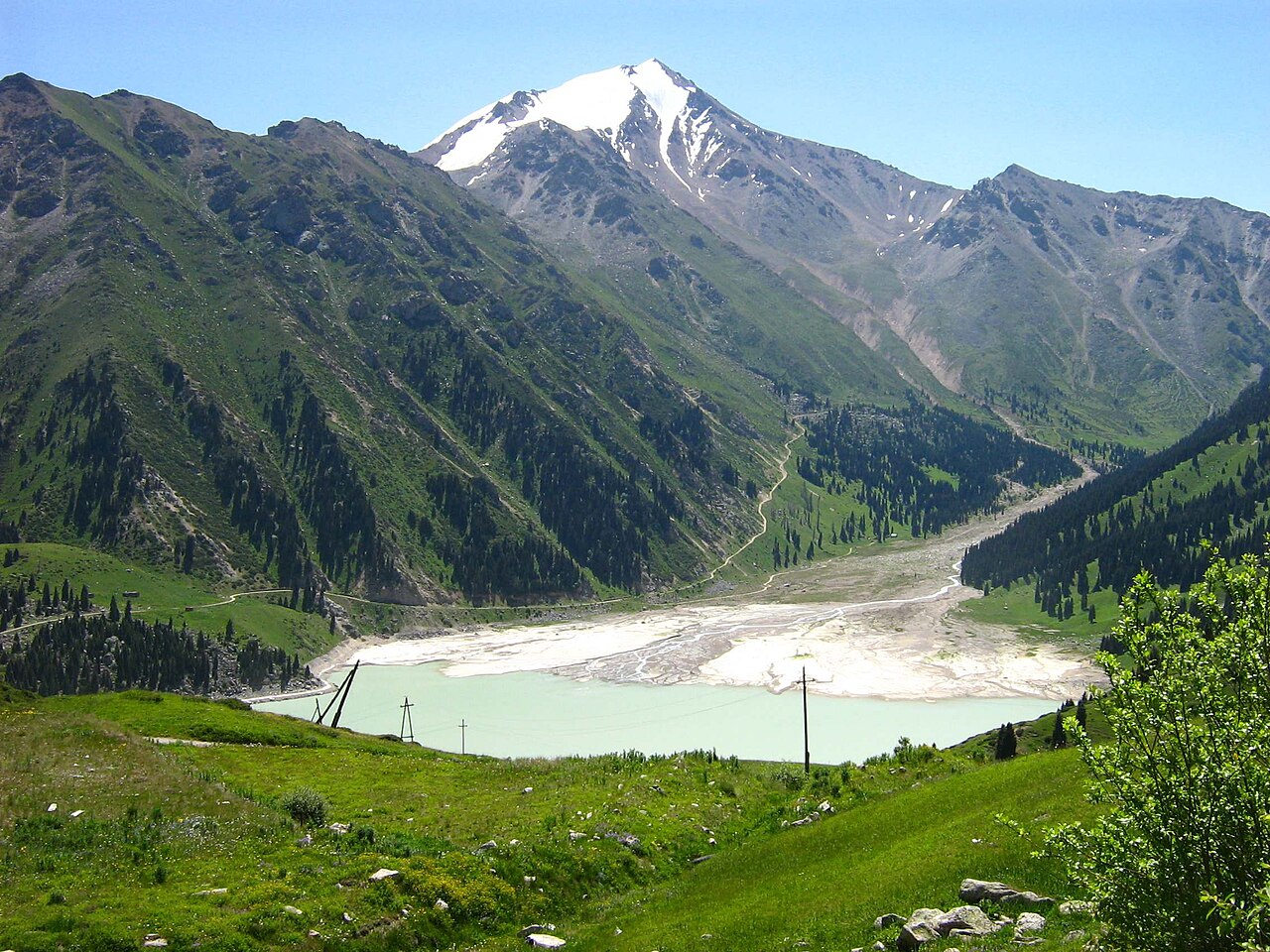 Jezioro Big Almaty Lake