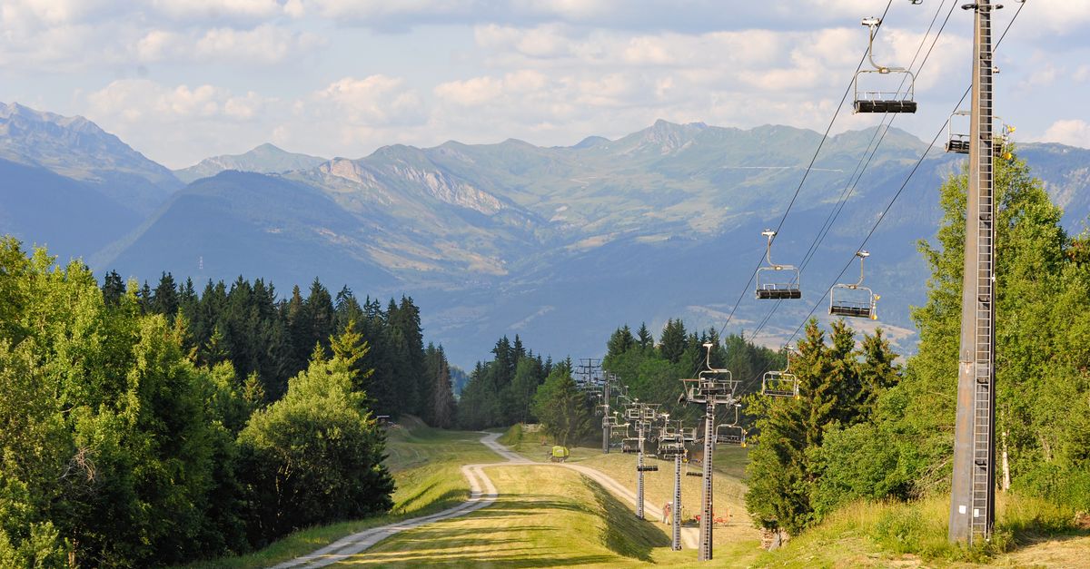 Sareis Chairlift i widok