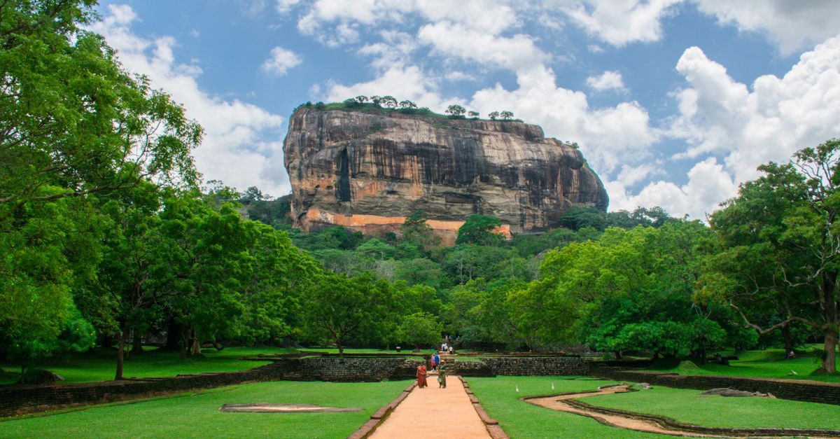 Forteca Sigiriya i Lion Rock