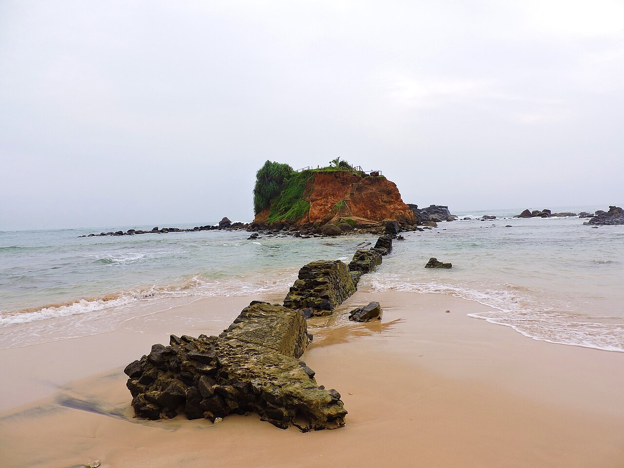 Plaża Mirissa i skała Parrot Rock