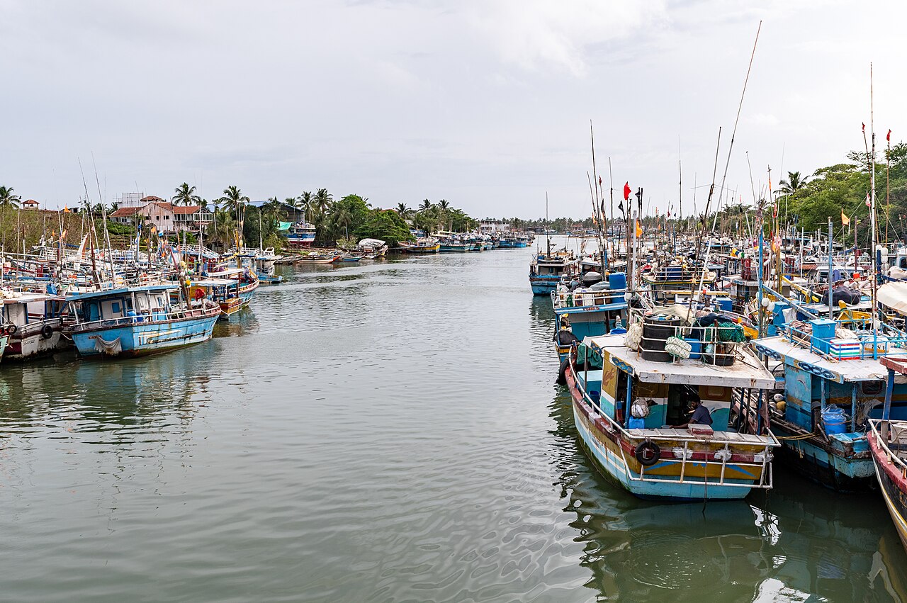 Restauracje nad laguną Negombo