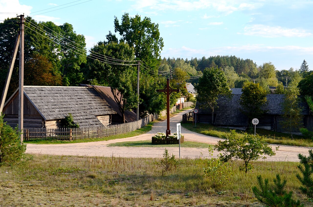 Wieś Zervynos nad Ūlą