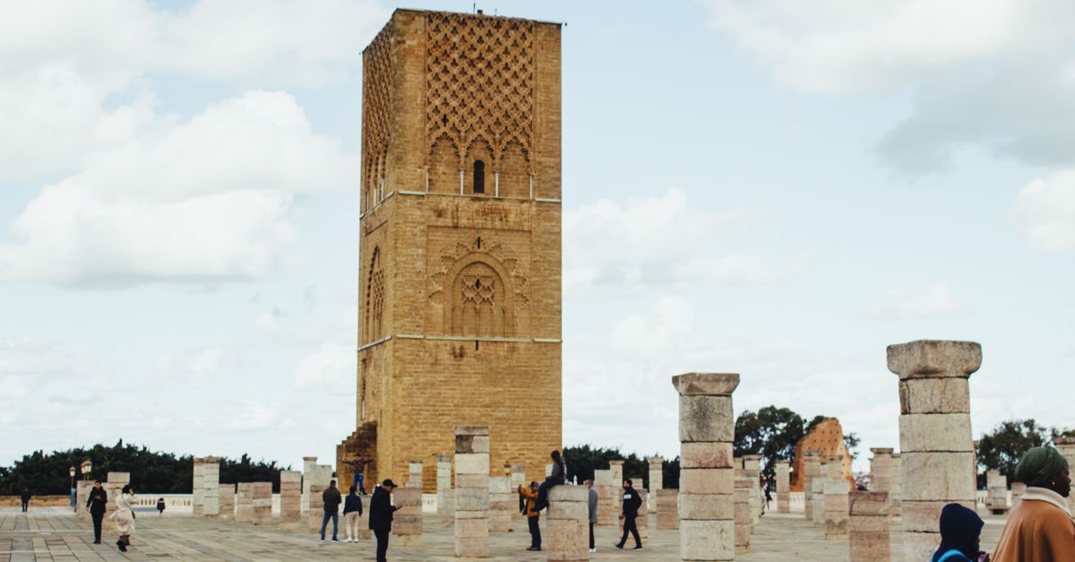 Wieża Hassan i mauzoleum Mohammeda V