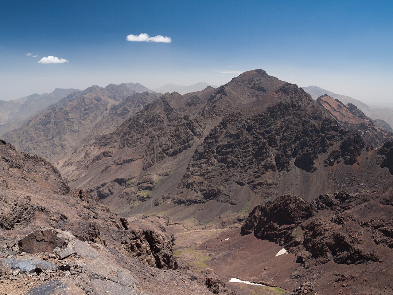 Szlak do schroniska Toubkal