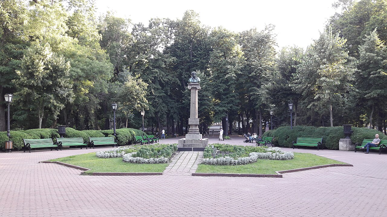 Park i aleja Ştefan cel Mare