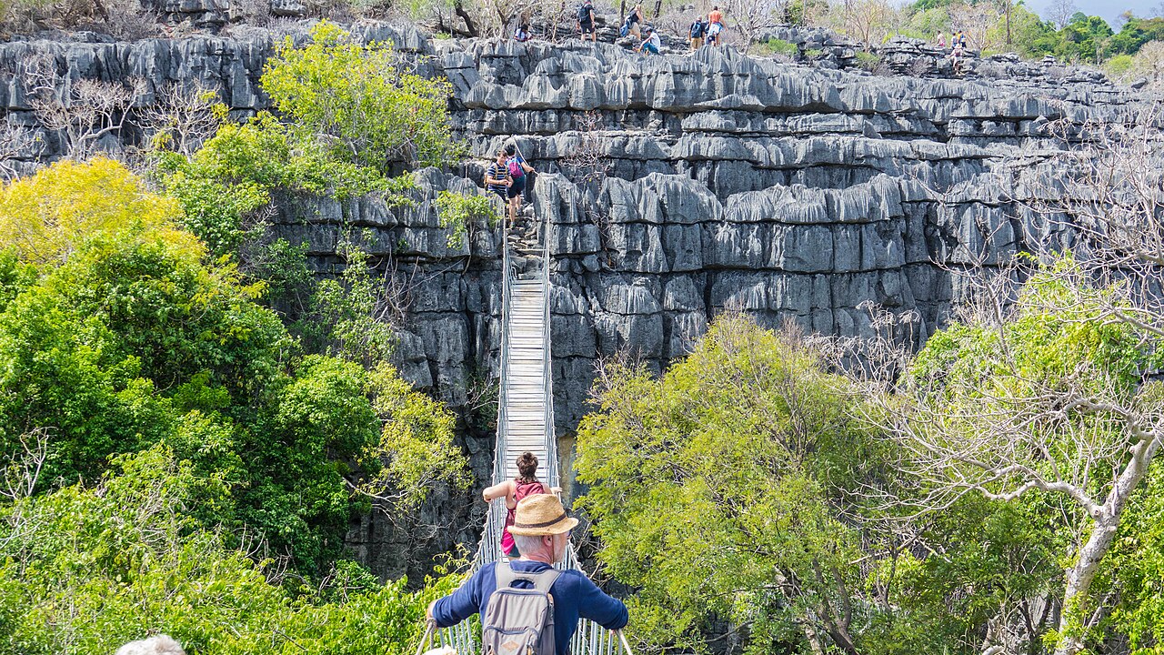 Wielki Tsingy, via ferrata