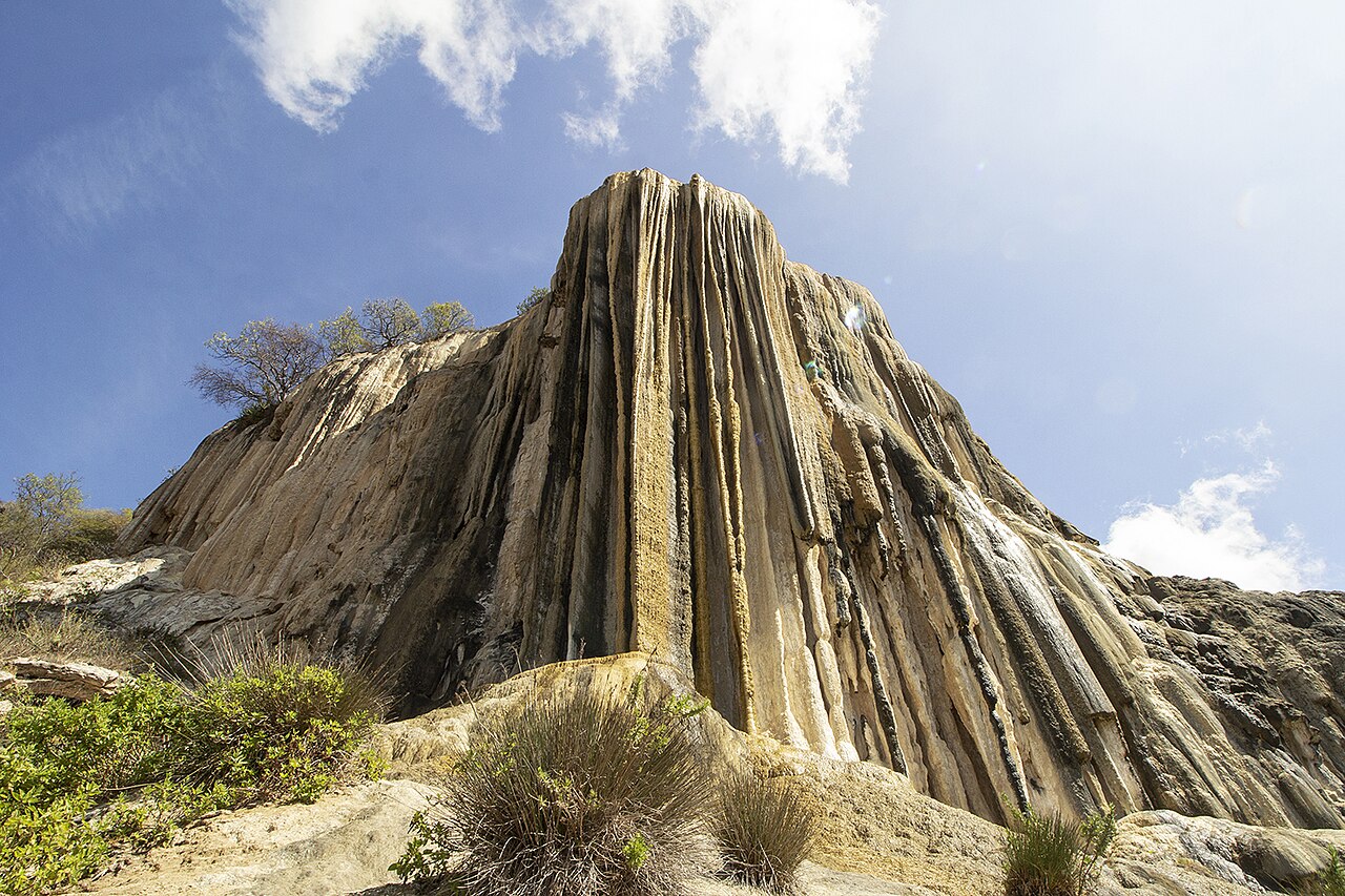 Skalne wodospady Hierve el Agua