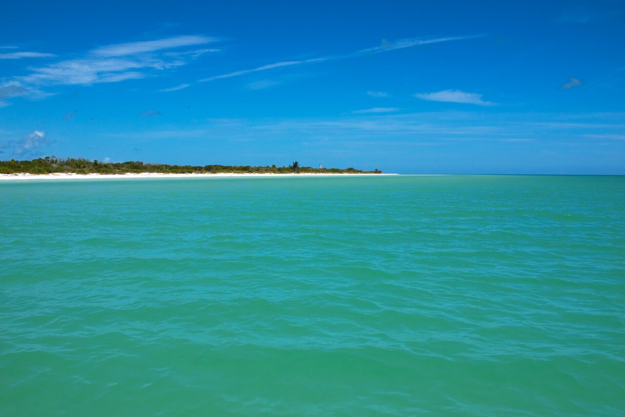 Punta Mosquito i sandbank