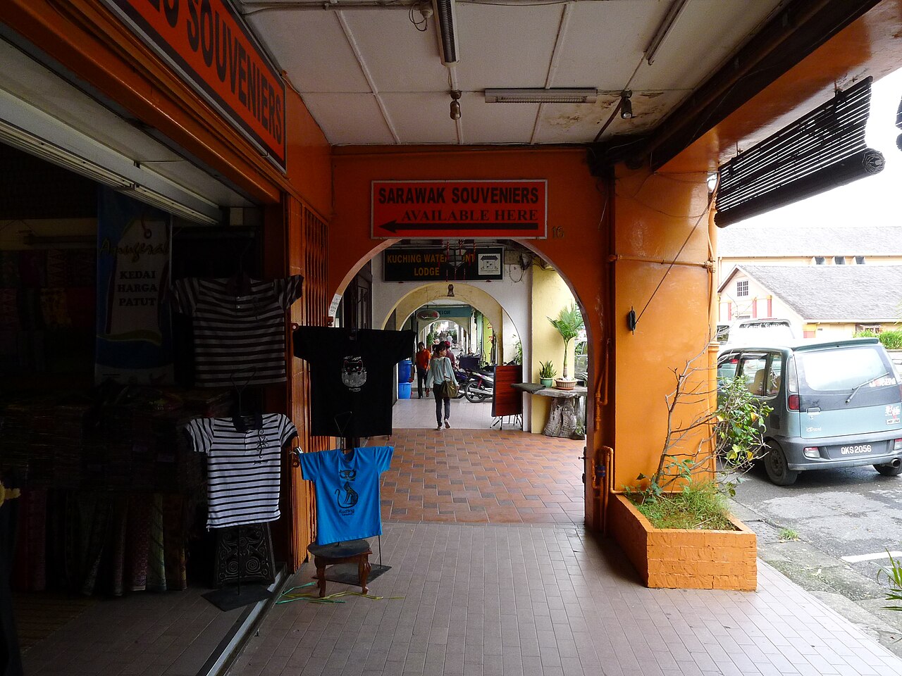 Kuchnia Sarawak i Main Bazaar