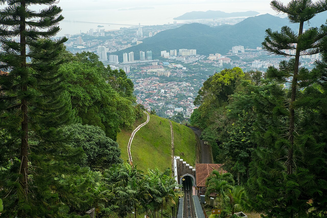 Penang Hill i kolejka na szczyt