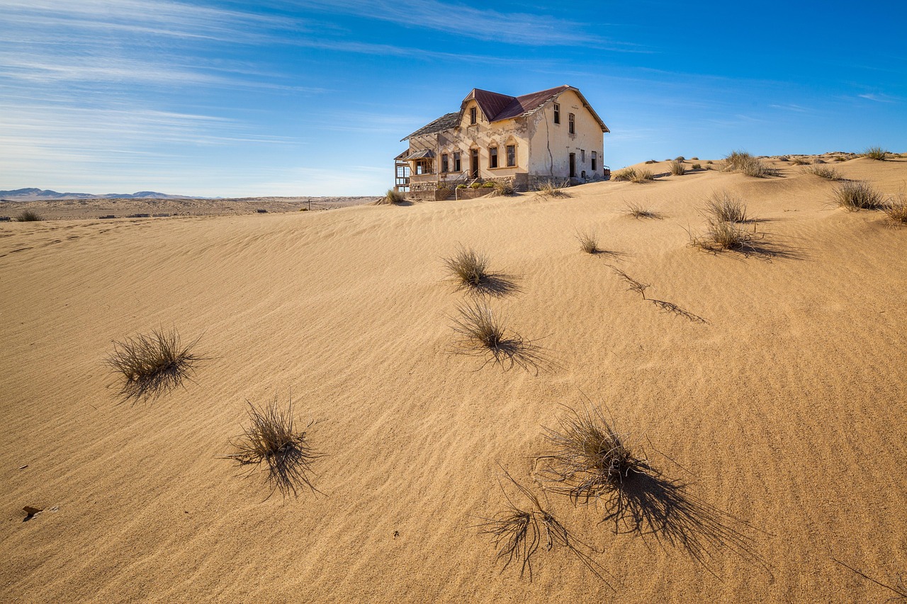 Opuszczone domy Kolmanskop