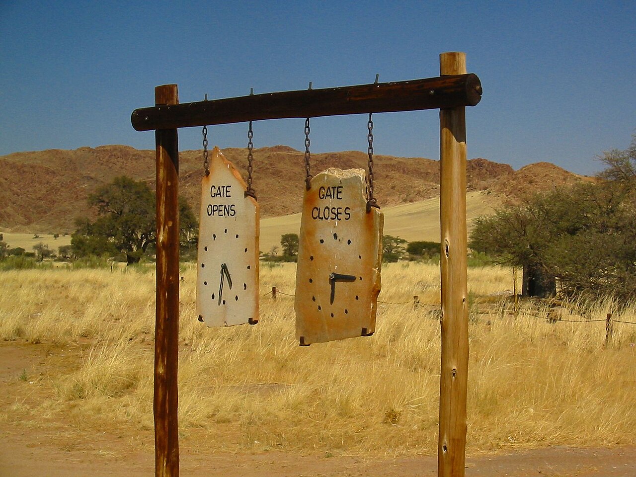 Brama Sesriem do Namib-Naukluft
