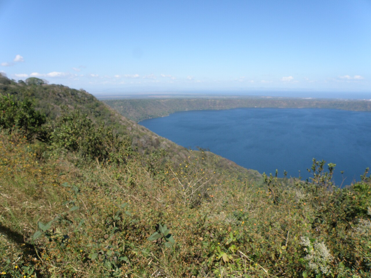 Kajaki na Laguna de Apoyo