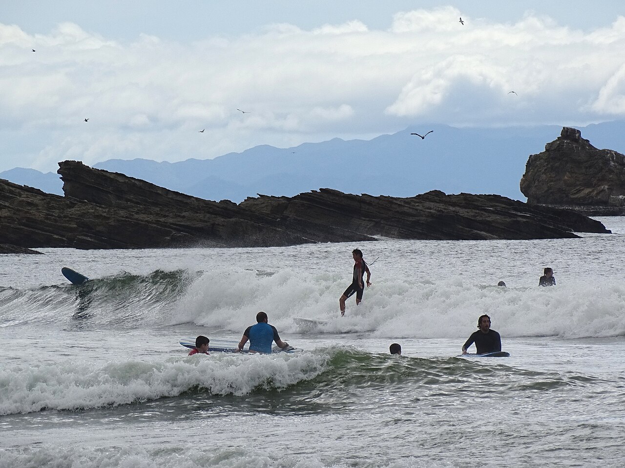 Surfing na Playa Maderas