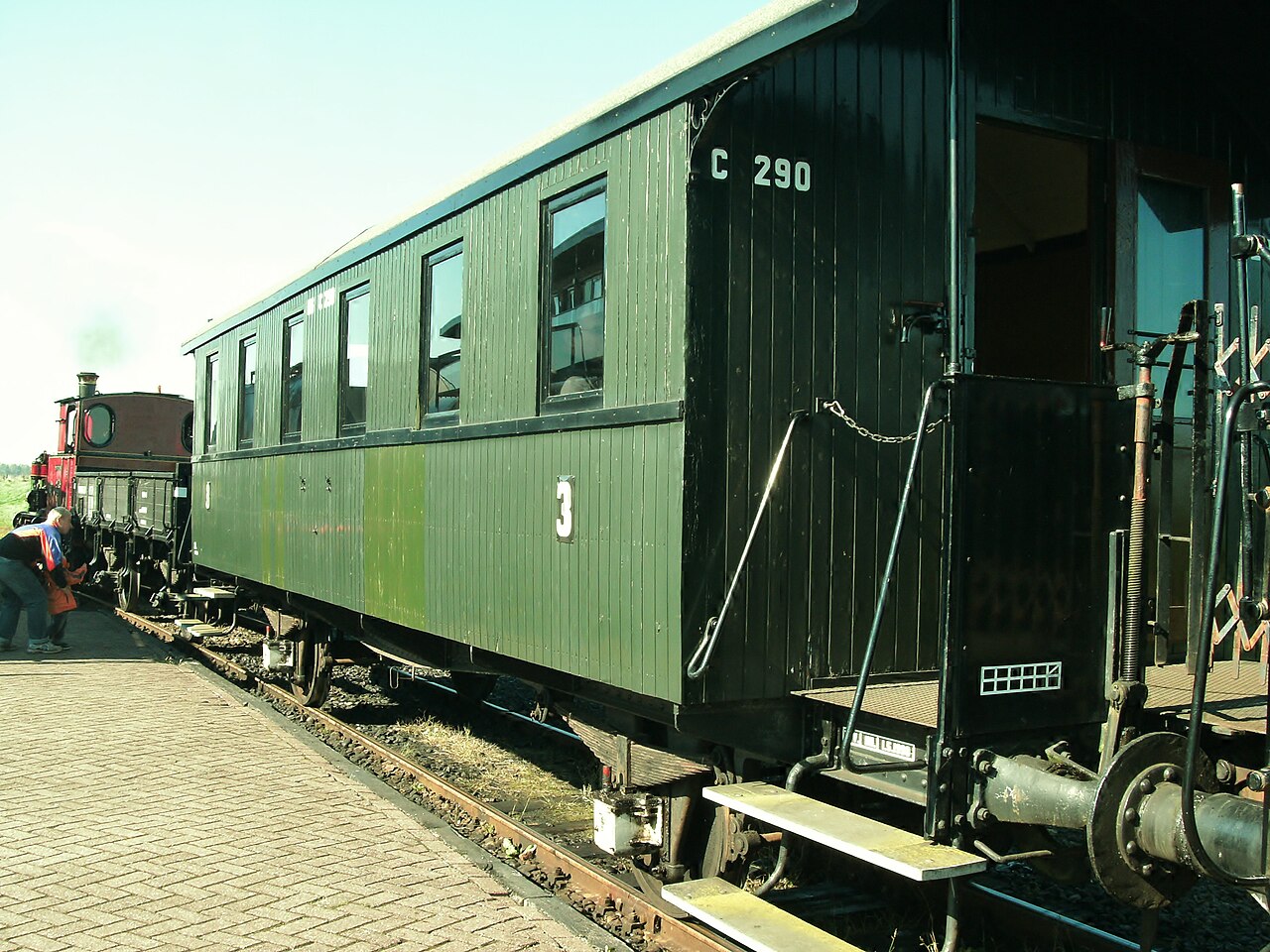 Muzealny tramwaj parowy do Medemblik