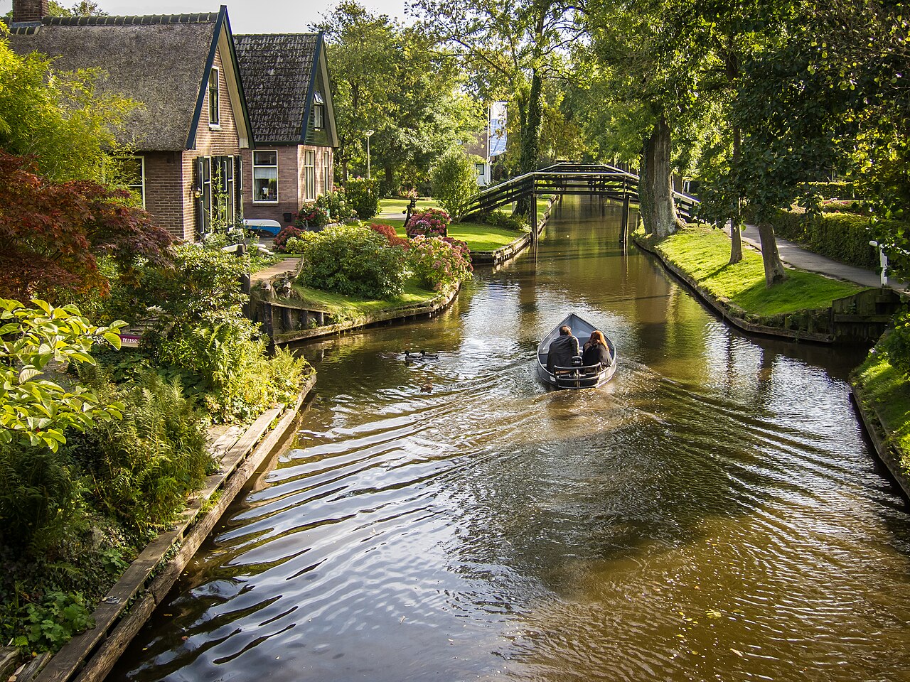Rejs łodzią po Dorpsgracht