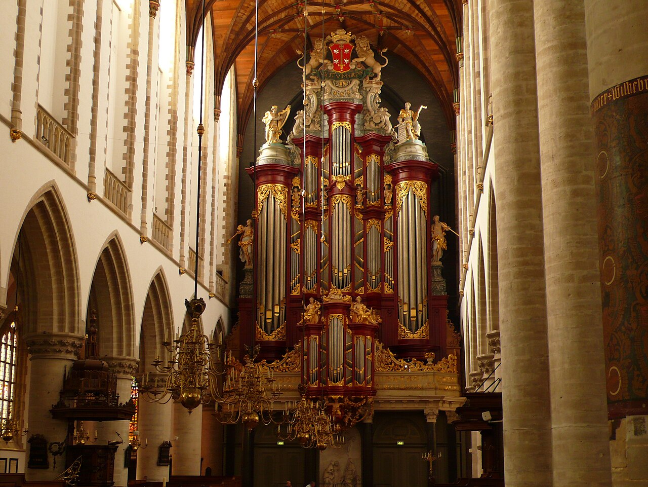 Grote Kerk i organy Müllera