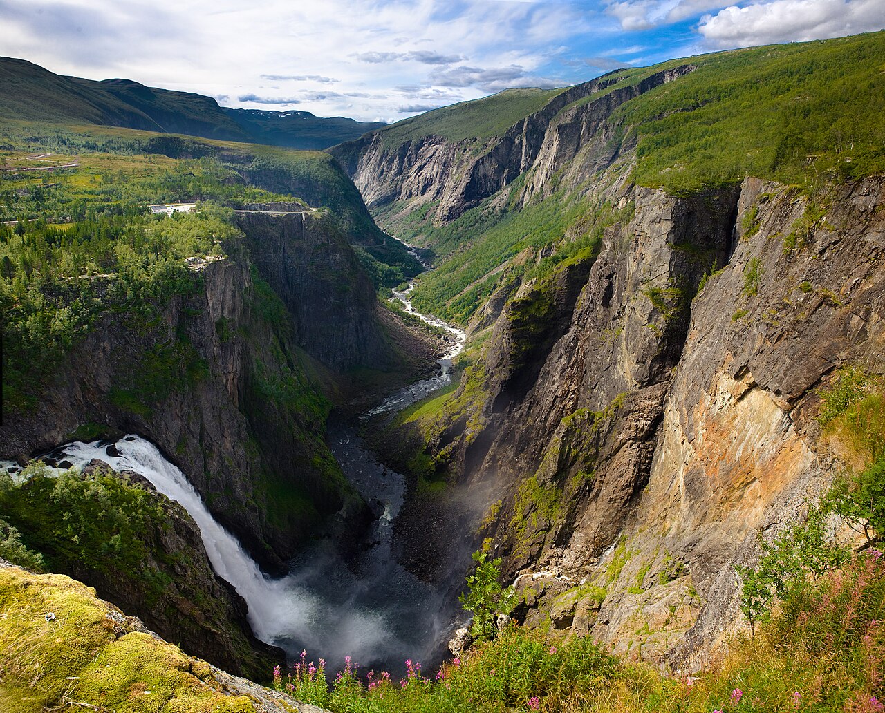 Wodospad Vøringsfossen