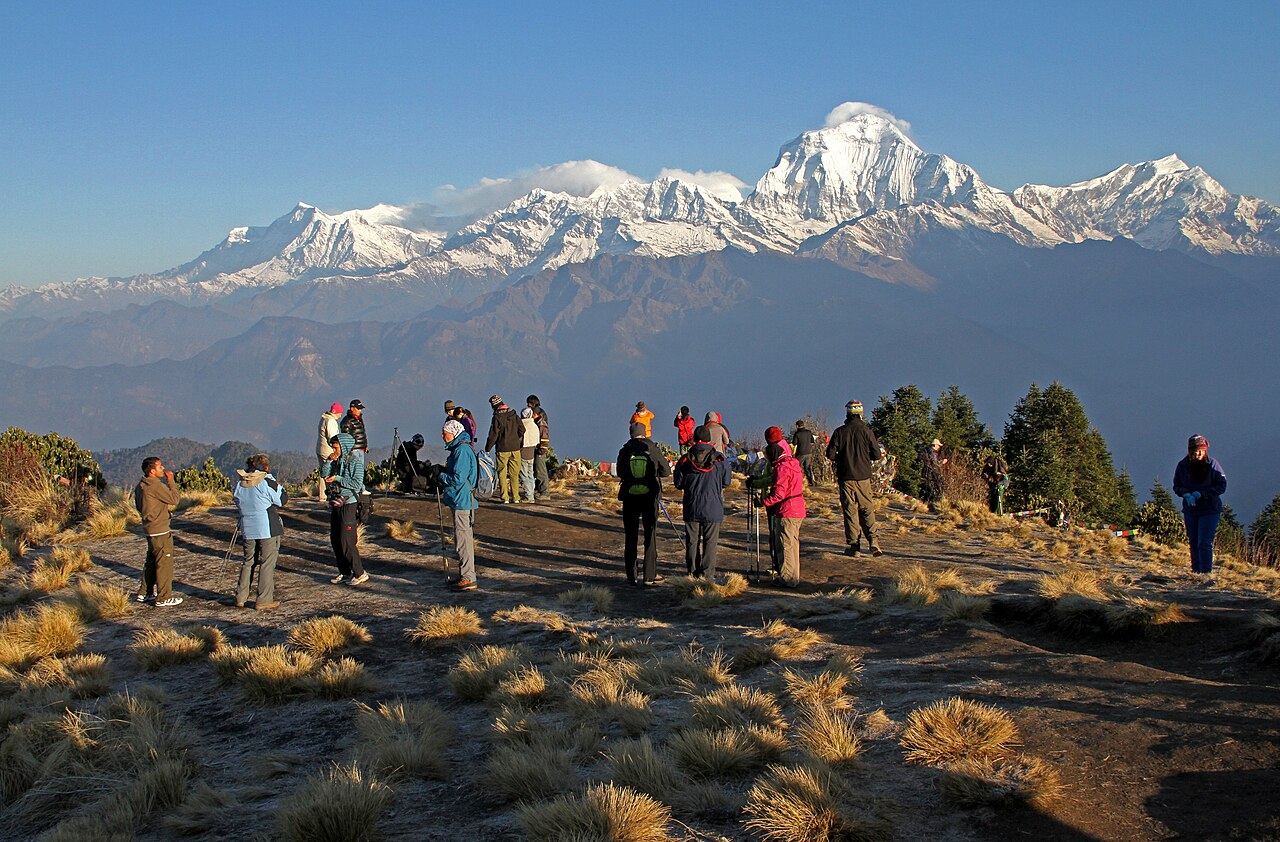 Poon Hill, wschód słońca