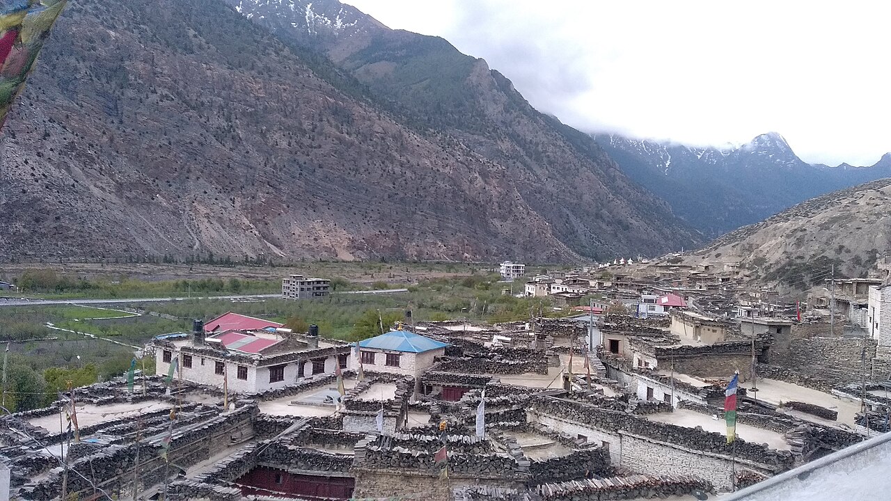 Wioska Marpha, jabłkowa stolica Nepalu