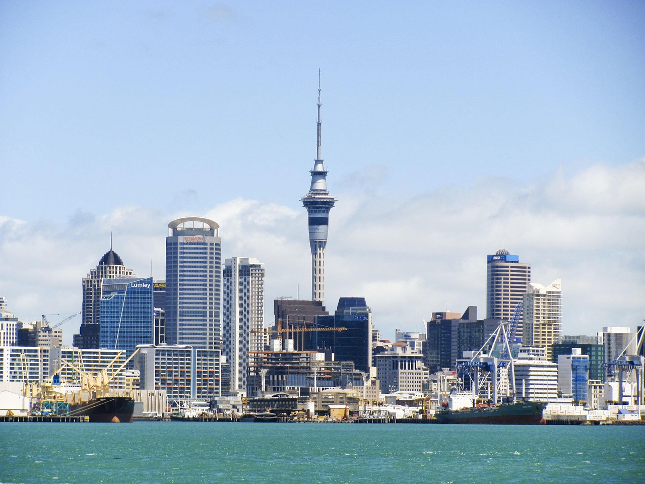 Sky Tower i panorama