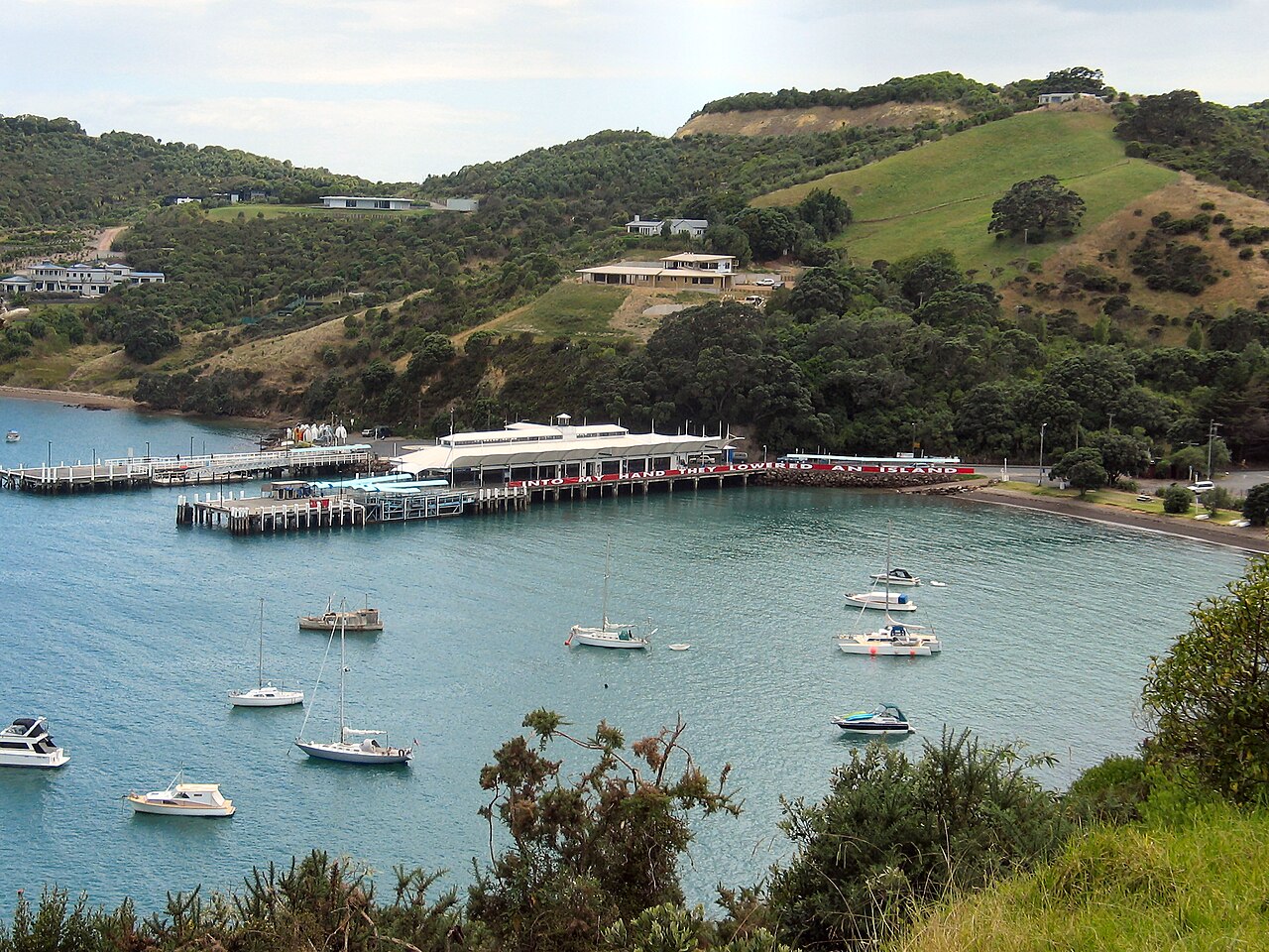 Prom na wyspę Waiheke
