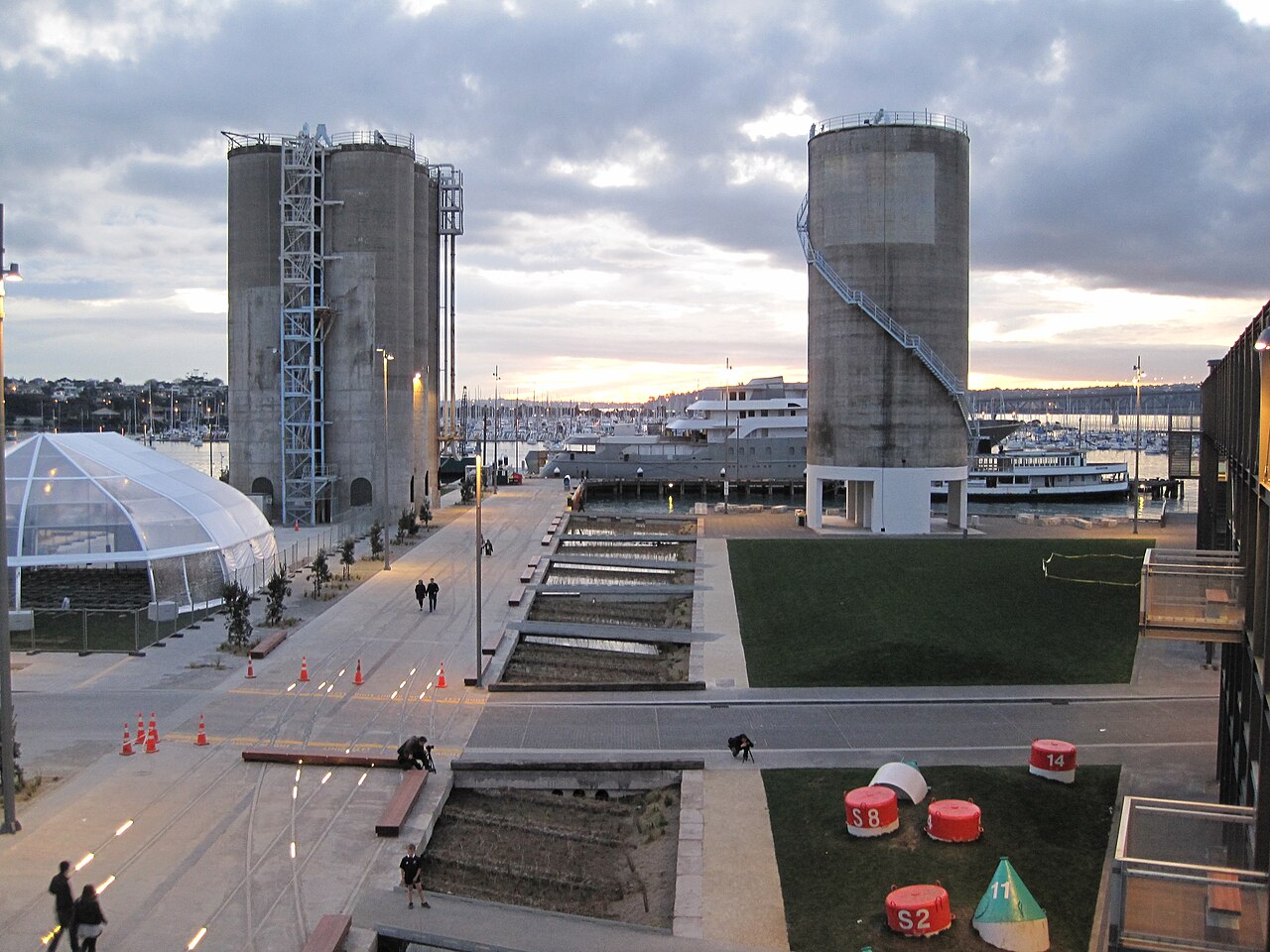 Wynyard Quarter i nabrzeże