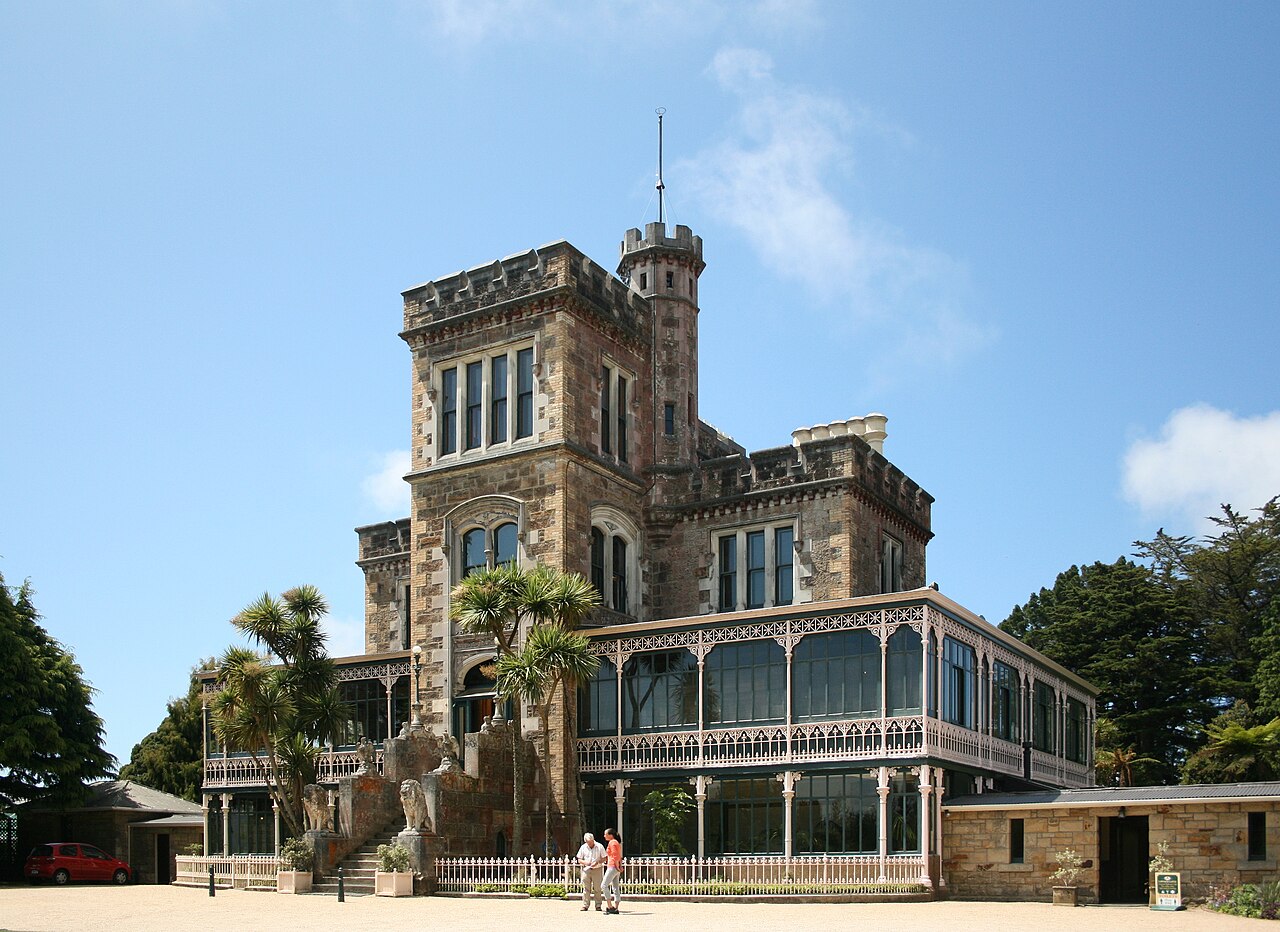Otago Peninsula i Larnach Castle