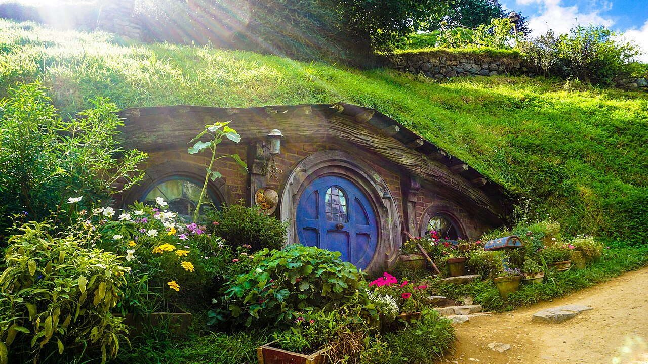 Zwiedzanie planu filmowego Hobbiton