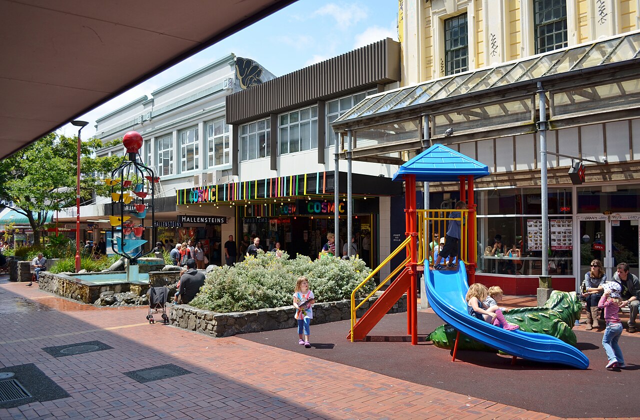 Cuba Street i kawa