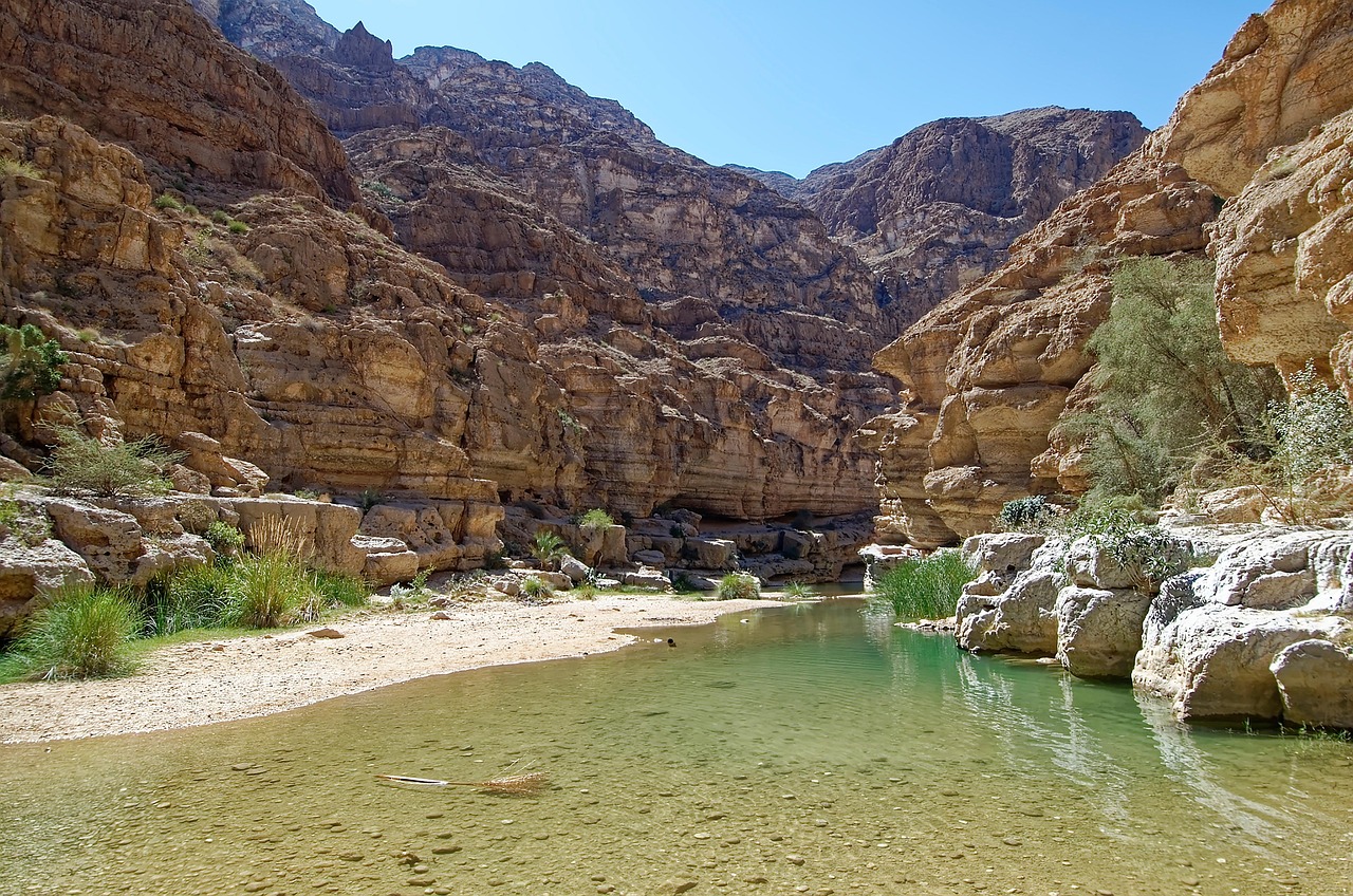 Wadi Shab w drodze z Sur
