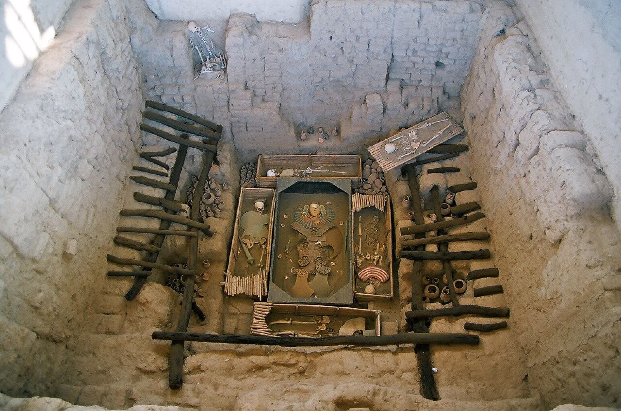 Grobowce w Huaca Rajada