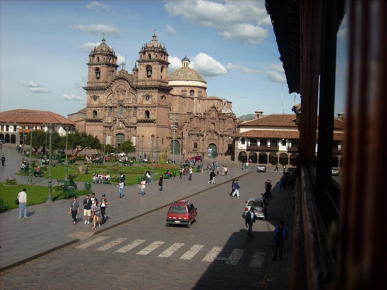 Plaza de Armas i Qorikancha