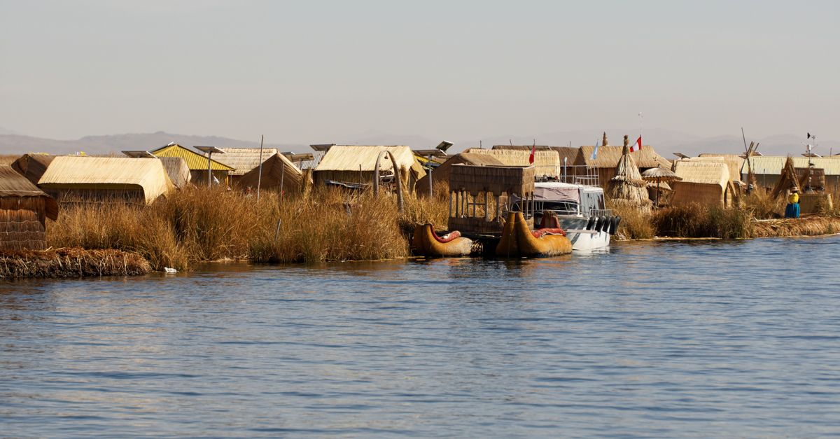 Wyspy Uros na Titicaca