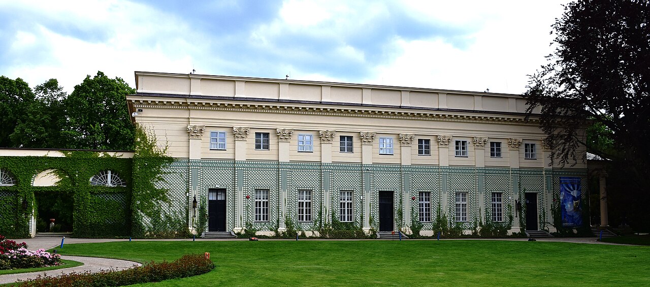 Park zamkowy i Storczykarnia
