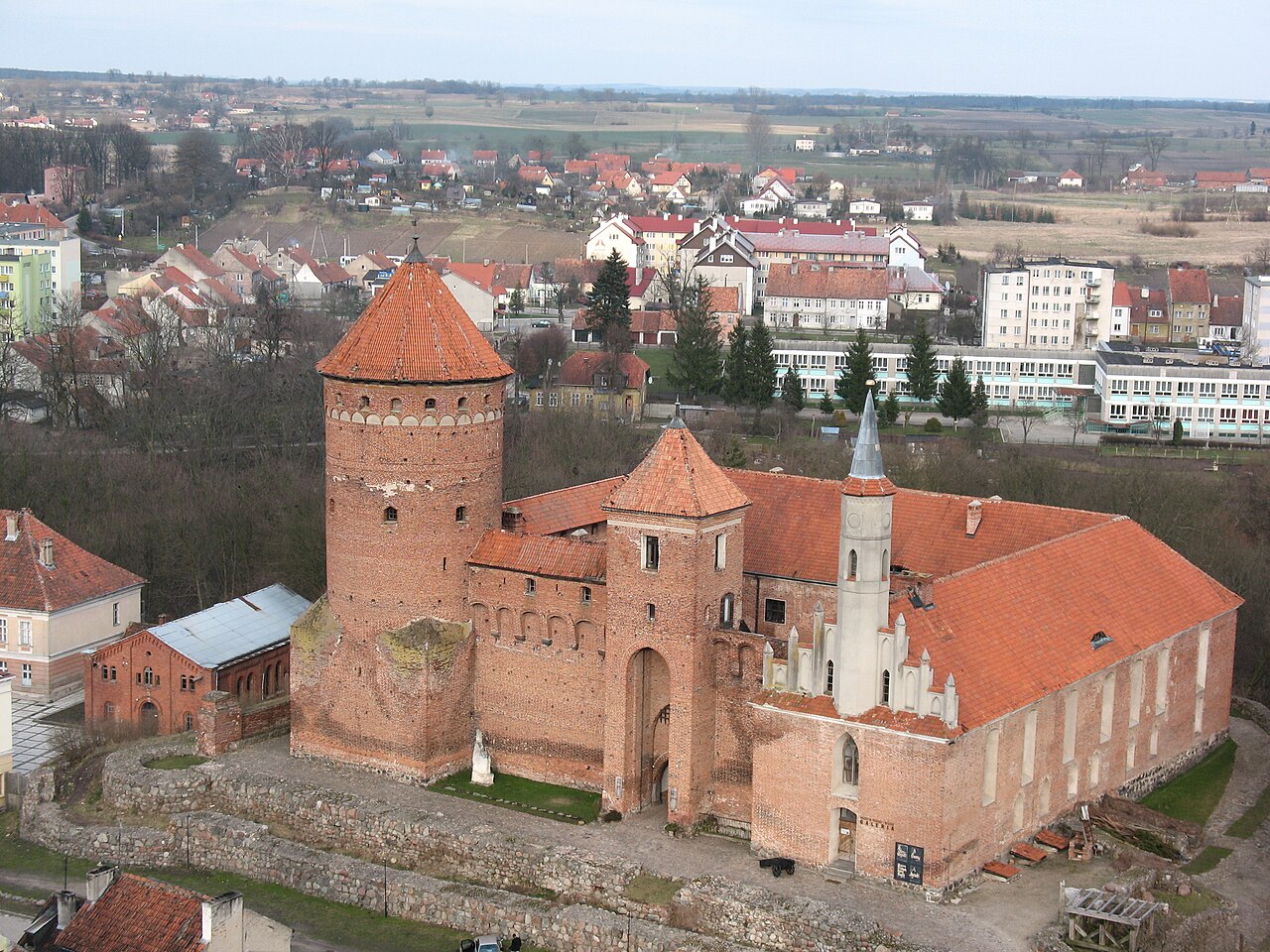 Zamek biskupów warmińskich w Reszlu