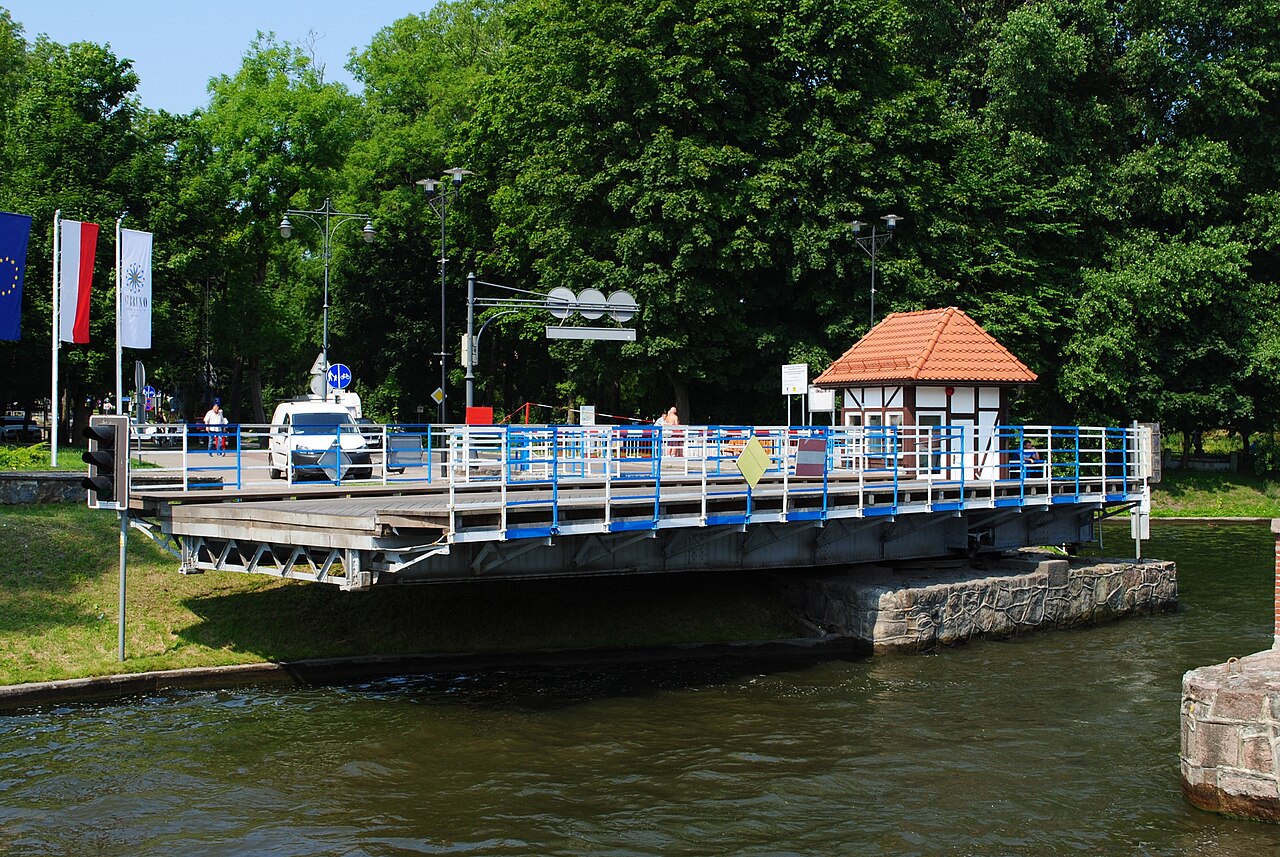 Most obrotowy Giżycko