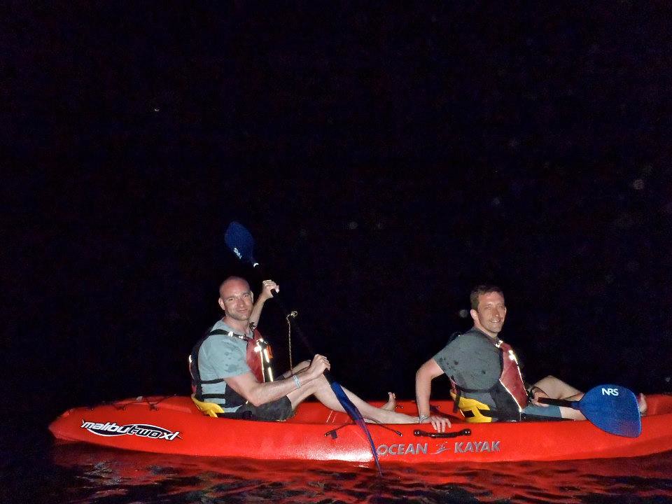 Kajaki po zatoce bioluminescencyjnej Laguna Grande