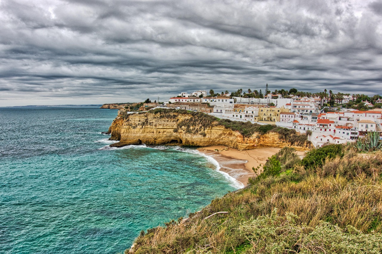 Algar Seco i promenada klifowa