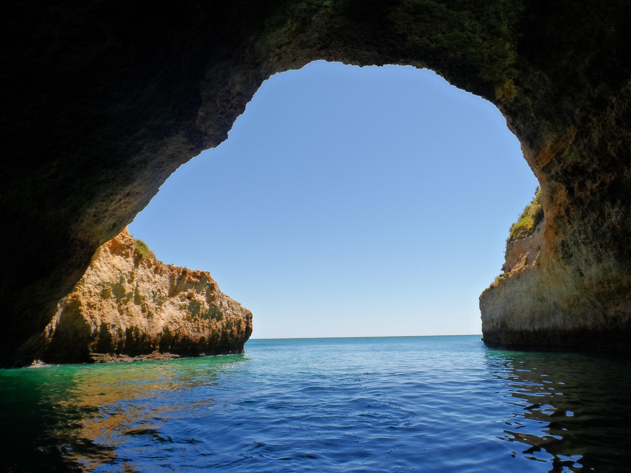 Rejs wzdłuż jaskiń Algarve