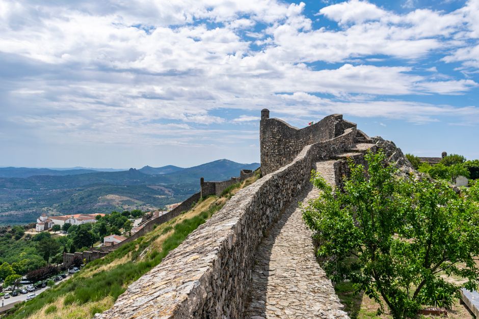 Zamek i mury Marvão