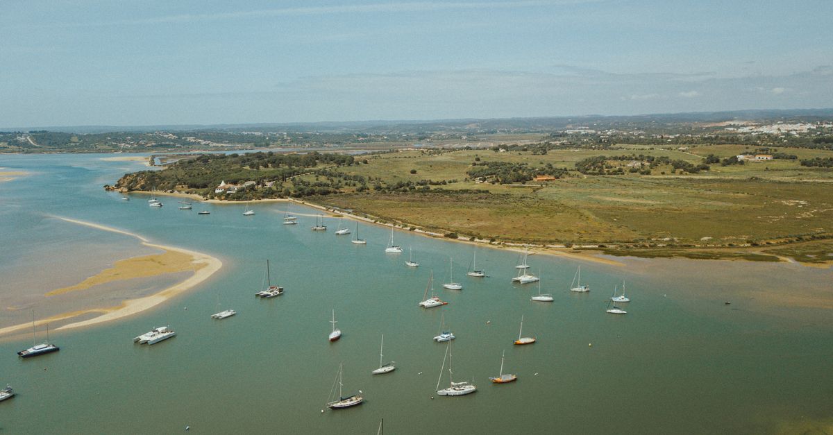 Alvor i laguna